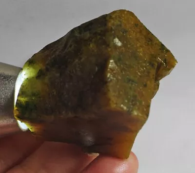 209Ct Natural Mexican Yellow Fire Moss Opal Facet Rough Specimen YYC534 • £0.78