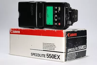 Canon Speedlite 550EX Flash - BOXED - VERY GOOD CONDITION!!  • £25