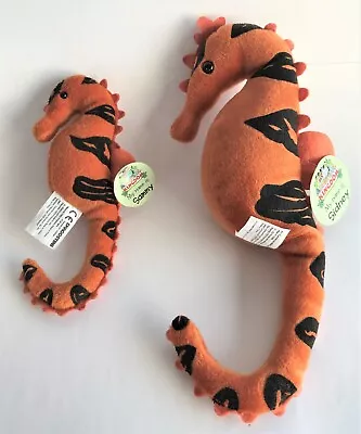 Deagostini My Animal Kingdom Seahorse Set Sidney And Sammy With Tags • £6.95