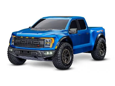 Traxxas Ford F-150 Raptor-R 4WD VXL3S Rtr 1:10 Short Course Pickup Truck Blue • £454.50