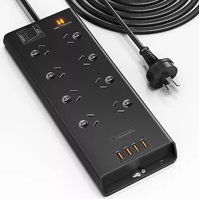 Smart Power Strip Power Board With 4 Outlets And 4 USB Charging Ports Voice • $46.39