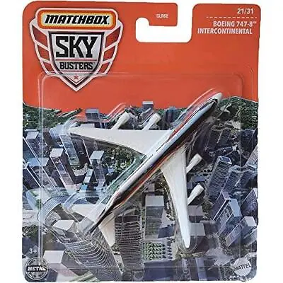 £12.95 • Buy DieCast Matchbox Boeing 747-8 Intercontinental Sky Busters 21/31