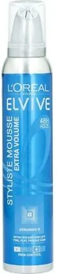 L'Oreal Elvive Stylise Extra Volume Firm Styling Mousse 1x200ml - NEW UK  • £7.49