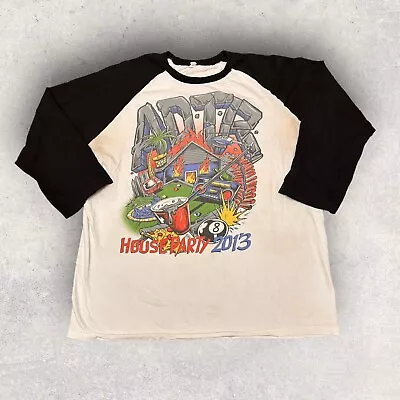 A Day To Remember Shirt XL Mens Raglan ADTR Tour Band House Party • $29.95