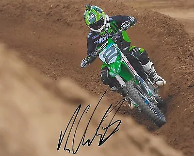 Ryan Villopoto Supercross Motocross Signed Autographed 8x10 Photo........ • $109.99