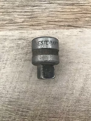 Vintage Westcraft 1/2  To 3/8ths  Socket Adapter • $9.95