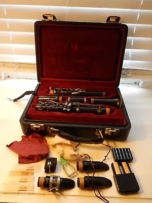 Vintage Buffet Crampon Clarinet With Case Made In France E13 W Extras ! K121602 • $749.99