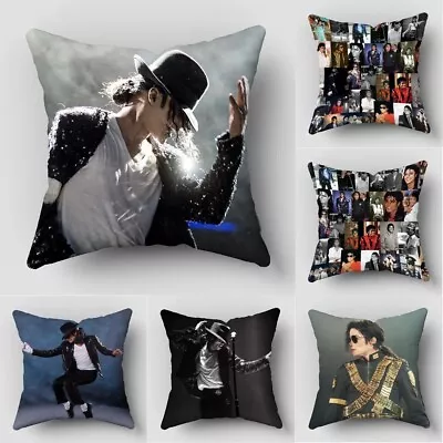 Michael Jackson Pillow Case Office Decoration Pop King Birthday Christmas Gift • $14.98