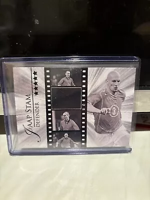 Jaap Stam Legends Futera Unique Nostalgia Card Game Worn Patch Netherlands 16/19 • £15