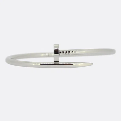£6000 • Buy Cartier Juste Un Clou Bracelet Size 18 - 18ct White Gold