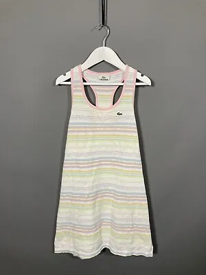 LACOSTE Dress - Age 12yrs - Striped - Good Condition - Girl’s • £15.99