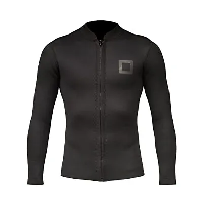 $55.92 • Buy Surf Squared Mens Wetsuit Top Jacket 2mm Or 3mm - Neoprene Long Sleeve For Wa...