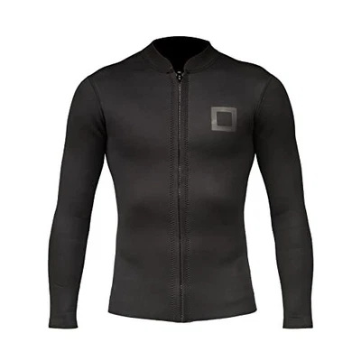 $55.92 • Buy Surf Squared Mens Wetsuit Top Jacket 2mm Or 3mm - Neoprene Long Sleeve For Wa...