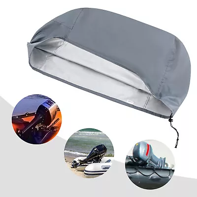 $22.80 • Buy Outboard Motor Hood Cover/Boat Engine Cover 30 HP-90 HP Waterproof Vented Cover