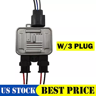 For Volvo S60 S80 V70 Xc70 Cooling Fan Relay Radiator Control Module W/connector • $46.99