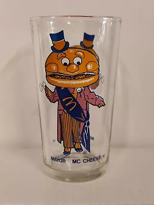 Vintage McDonald's Collector  Glass Mayor McCheese 1970s • $9