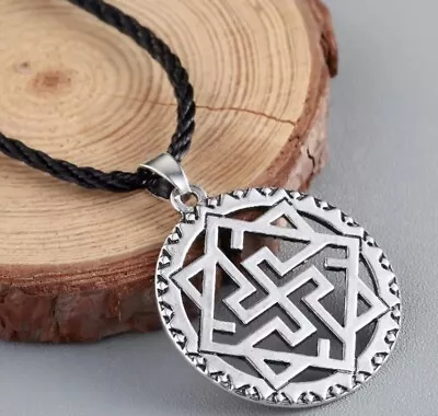 New Steel Viking Amulet VALKYRIE Pendant Necklace Scandinavian Jewelry • $8.88