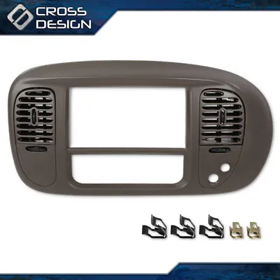 Fit For 97-03 Ford F150 Expedition Center Dash Radio Air Vent Bezel Trim Brown • $28.89