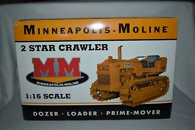 Spec Cast 1:16 Minneapolis-Moline 2 Star Crawler 2004 National Toy Truck'n Const • $89.99