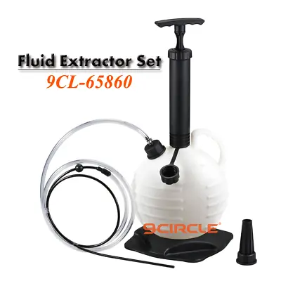 $74 • Buy Oil Fluid Changer ATF Extractor Manual Vacuum Transfer Pump 6L (1.5Gal) W/Hose 