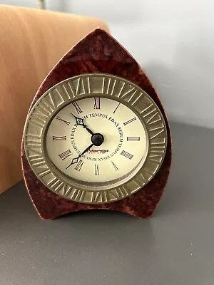 Vintage Mantle Piece Clock. Mango Design. Latin . Time Devourer Of All Things • £30