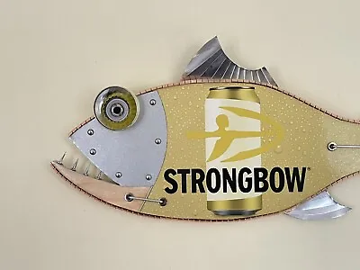 Cider Fish Sculpture Wall Art Strongbow Bar Mancave Lager Ale Beach Art • £39.50