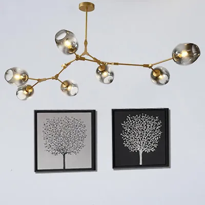 Modern Light Glass LED Tree Branch Ceiling Light Pendant Lamp Fixture Chandelier • $96.59