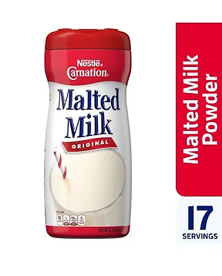 Three Nestle Carnation Original Malted Milk Mix 13 Oz  Pack Of 3 • $29