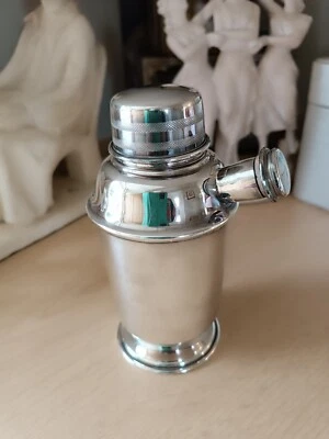 £55 • Buy Art Deco 1930s Plato English Cocktail Shaker David Hollander & Sons