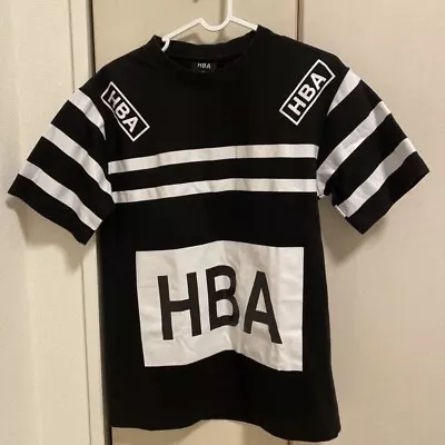 HBA Hood By Air Black Cut&Sewn T Shirt Size Medium Black • $93