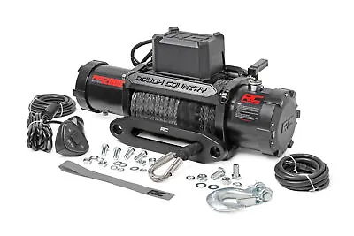 Rough Country 12000LB PRO Series Electric Winch | Synthetic Rope - PRO12000S • $449.96