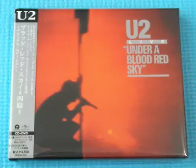 U2 CD+DVD Live   Under A Blood Red Sky   Deluxes Edition Japan OBI UICY-91065 • $39.99