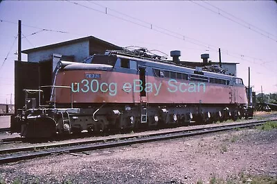 M Original Slide - MILW Milwaukee Road Little Joe E77 Harlowton MT 1965 • $4.99