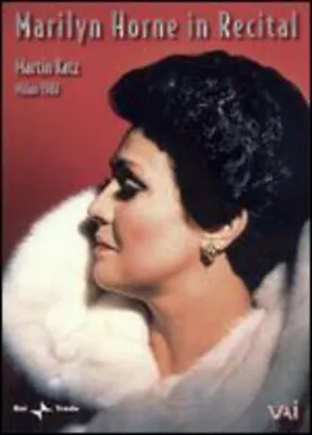 Marilyn Horne: In Recital DVD (2018) Cert E • $6.94