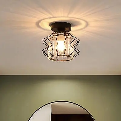 Ceiling Light Chandelier For Living Room Semi Flush Mount Entryway Kitchen • £20.64