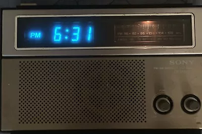 Vintage Sony Digital Clock Radio • $3