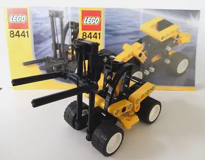 Lego 8441 Forklift Truck Technic Model Construction 100% Complete • $22.99