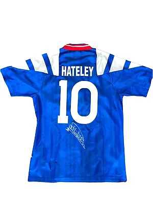 £90 • Buy Mark Hateley Signed Rangers Football Shirt With Coa