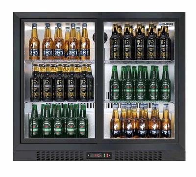 £559 • Buy  Commercial Double 2 Door Bar Bottle Display Cooler Fridge Chiller Beer Wine
