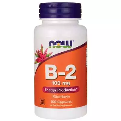 NOW Foods B-2 100 Mg 100 Caps • $7.41