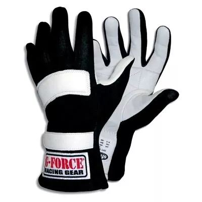 G-FORCE GF5 Racing Gloves Child Medium Black 4101CMDBK • $72.36