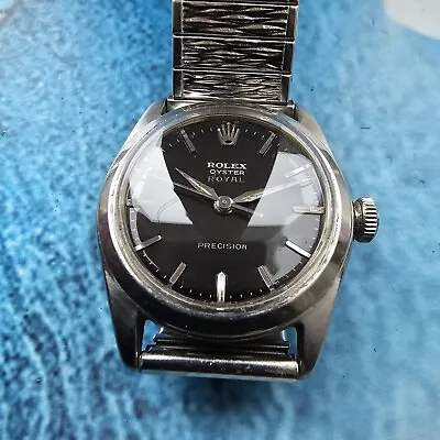 Vintage Rolex Oyster Hand-Winding Men's Watch Ref 4220 • $1865.58