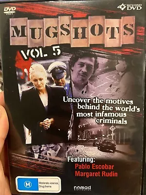 Mugshots Volume 5 Region 4 DVD (true Crime Documentary / Pablo Escobar) • $17.81