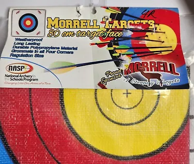 Morrell Targets 80 Cm Target Face Weatherproof NASP Regulation Size Archery NOS • $22.49