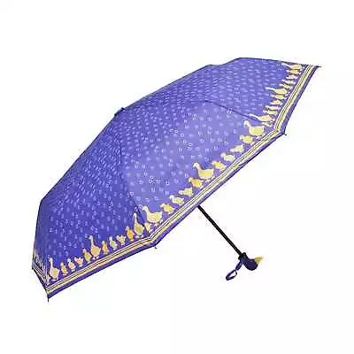 UPF50+ Clifton Manual Mini Maxi Compact Duck Handle Purple Umbrella • $29.95