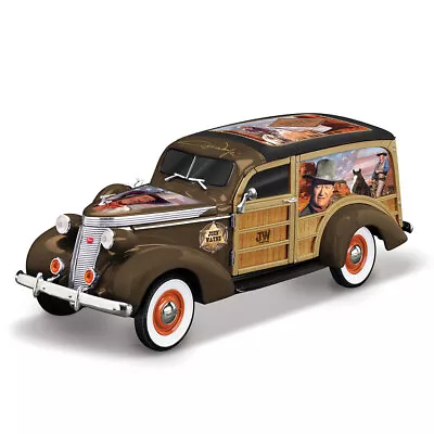 The Bradford Exchange John Wayne Legend Of The Old West Sculpture - Woody Wagon • $109.98