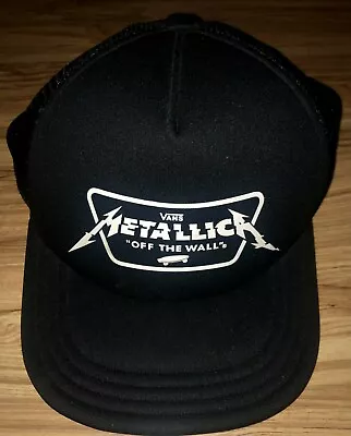 Metallica & Vans Off The Wall Collaboration Hat • $300
