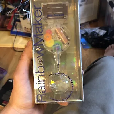 NEW Kikkerland Solar-Powered Rainbow Maker With Swarovski Crystal • $50