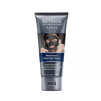 Retinol Men Blackhead Peel-Off Mask - Mask Instantly Unclogs Pores  • $14.99