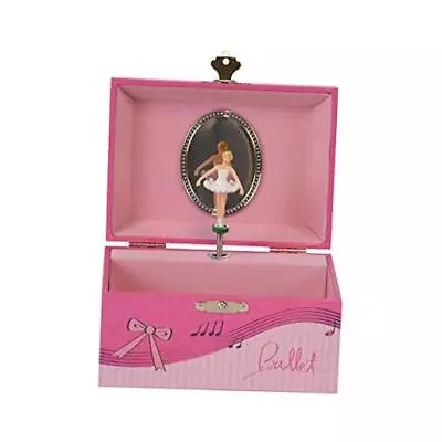 Musical Box Jewelry Box Wooden Music Box With Ballerina For Grils Birthday  • $33.41